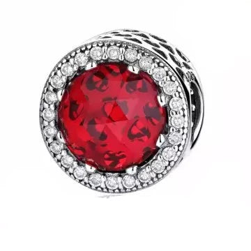 Classic Round Charm | CZ