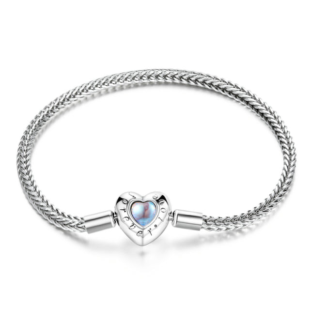 Heart Forever Charm Bracelet | CZ
