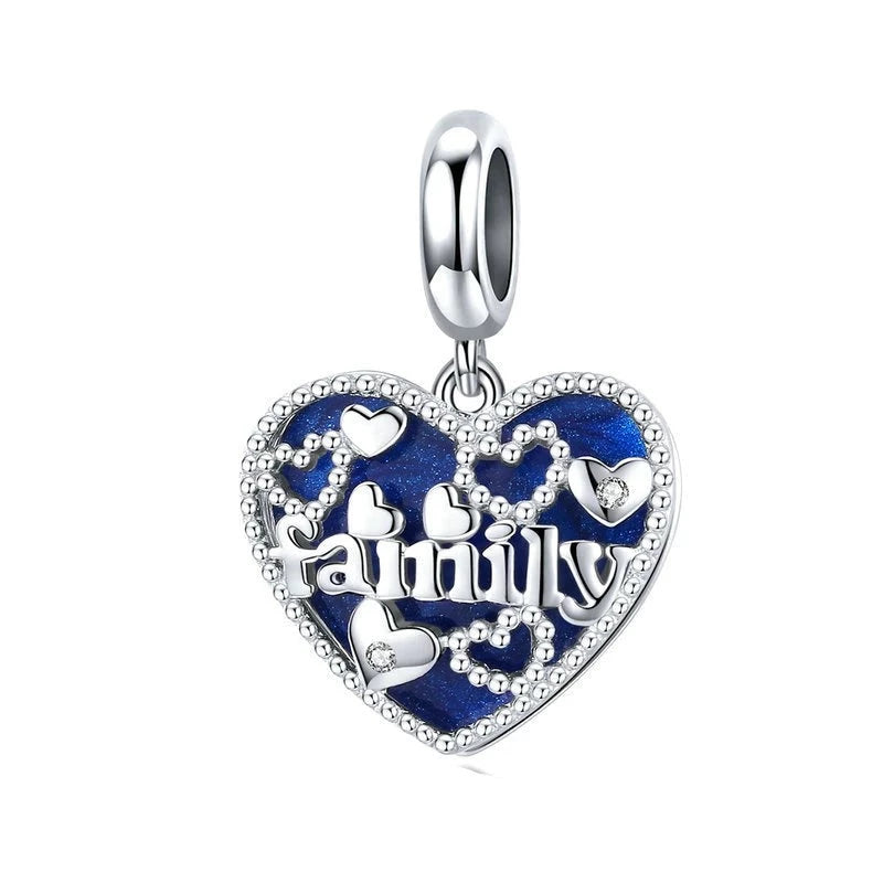 Family Dangle Charm | CZ EN