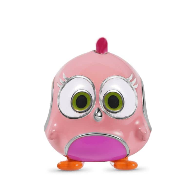 Pink Angry Bird Charm | EN