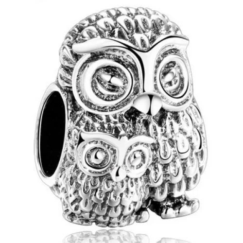 Owl Family Charm