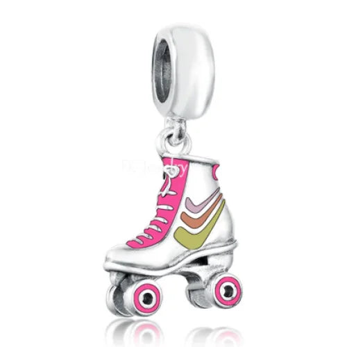 Roller Skates Dangle Charm | EN