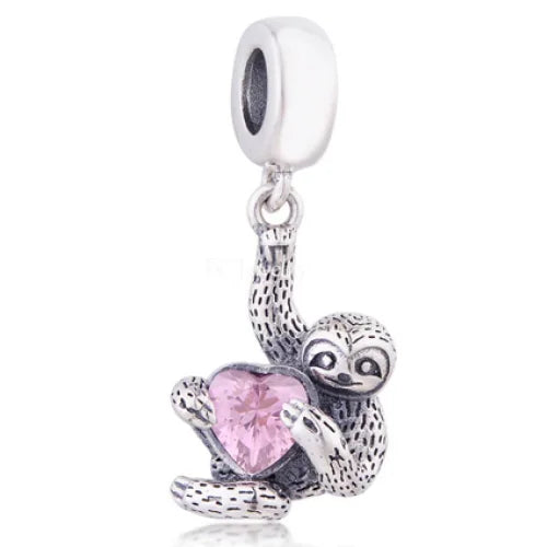 Sloth Dangle Charm | CZ