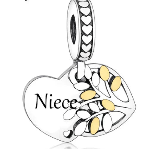 Niece charm sale for pandora bracelet