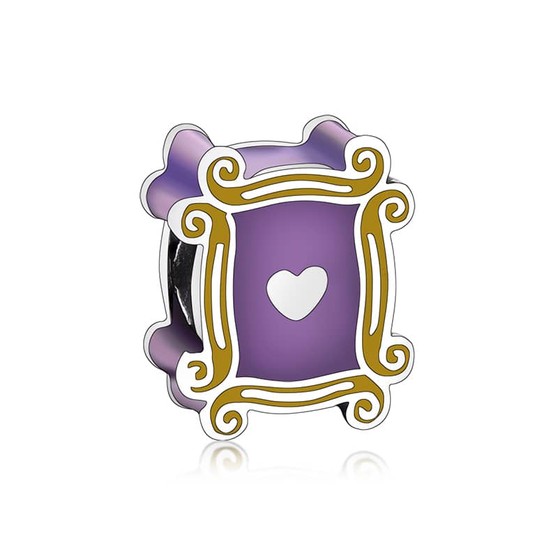 Friends Sitcom Purple Door Frame Charm