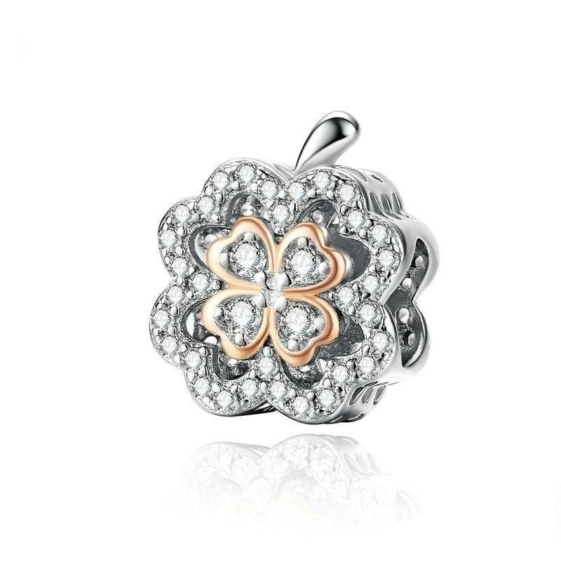 Pandora Compatible 925 sterling silver Lucky Clover Charm From CharmSA Image 1