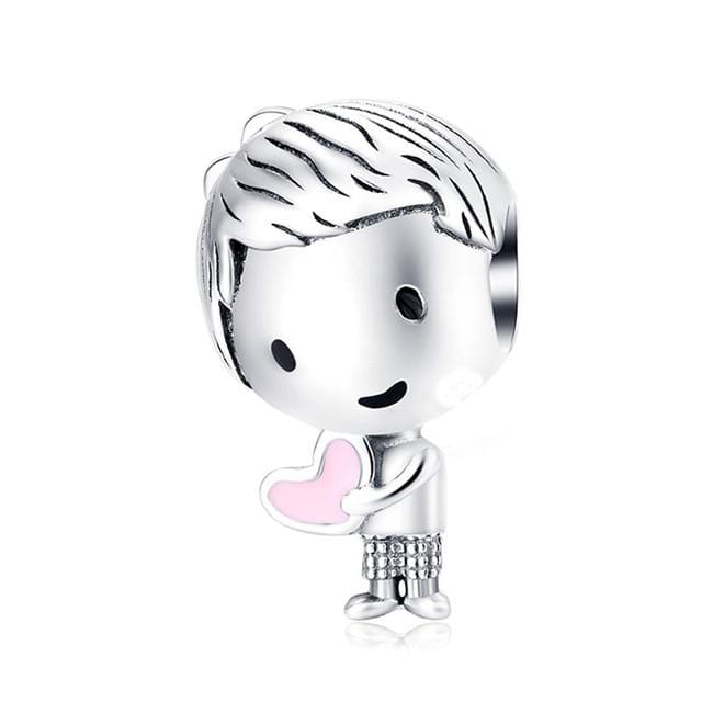 Pandora Compatible 925 sterling silver Boy Charm From CharmSA Image 1