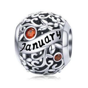 Pandora Compatible 925 sterling silver Birthstone Month Charms From CharmSA Image 7
