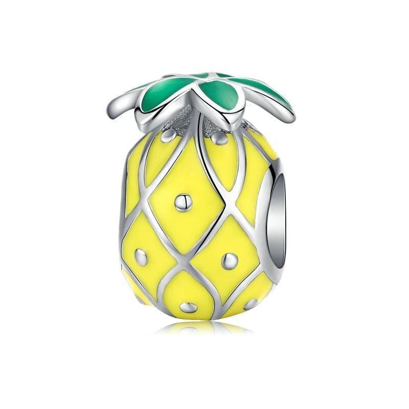 Pandora Compatible 925 sterling silver Pineapple Charm From CharmSA Image 1