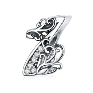 Pandora Compatible 925 sterling silver 10 Number - Charms From CharmSA Image 2