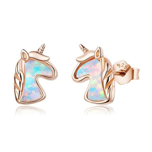 Blue Opal Licorne Earrings From CharmSA Image 1