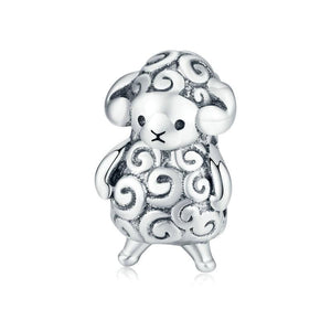 Pandora Compatible 925 sterling silver Baby Sheep Charm From CharmSA Image 1