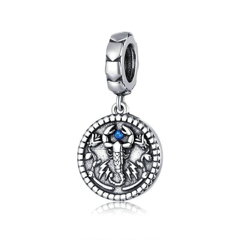 Mysterious Scorpio Dangle Charm | CZ