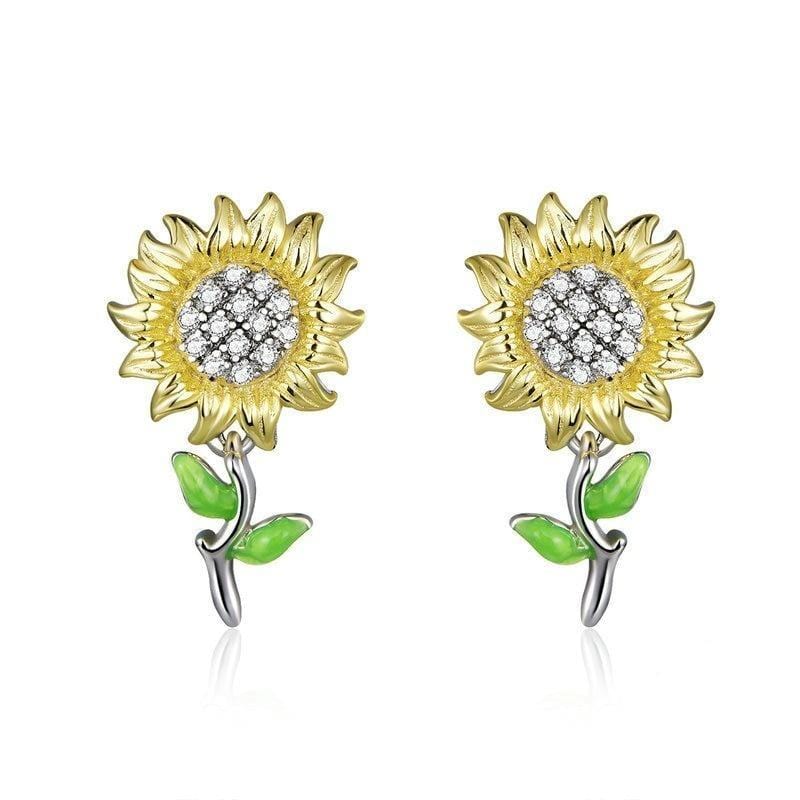 Sunflower Earrings