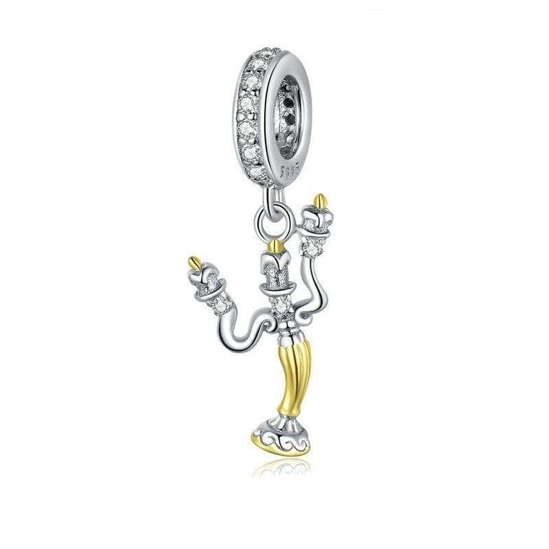 Lumière Beauty and the Beast Dangle Charm | GP CZ