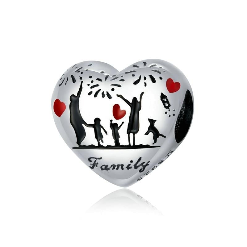 &quot;Forever Love&quot; Family Charm | EN