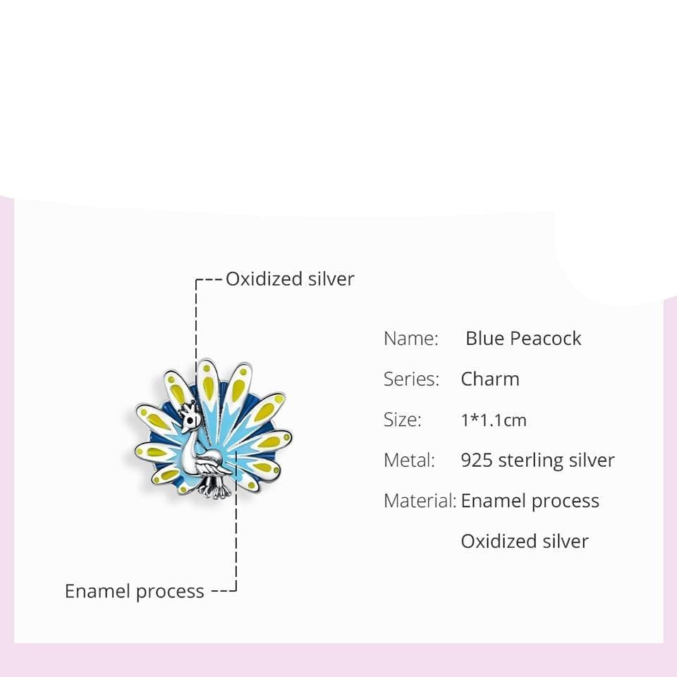 Fancy Peacock Charm | EN