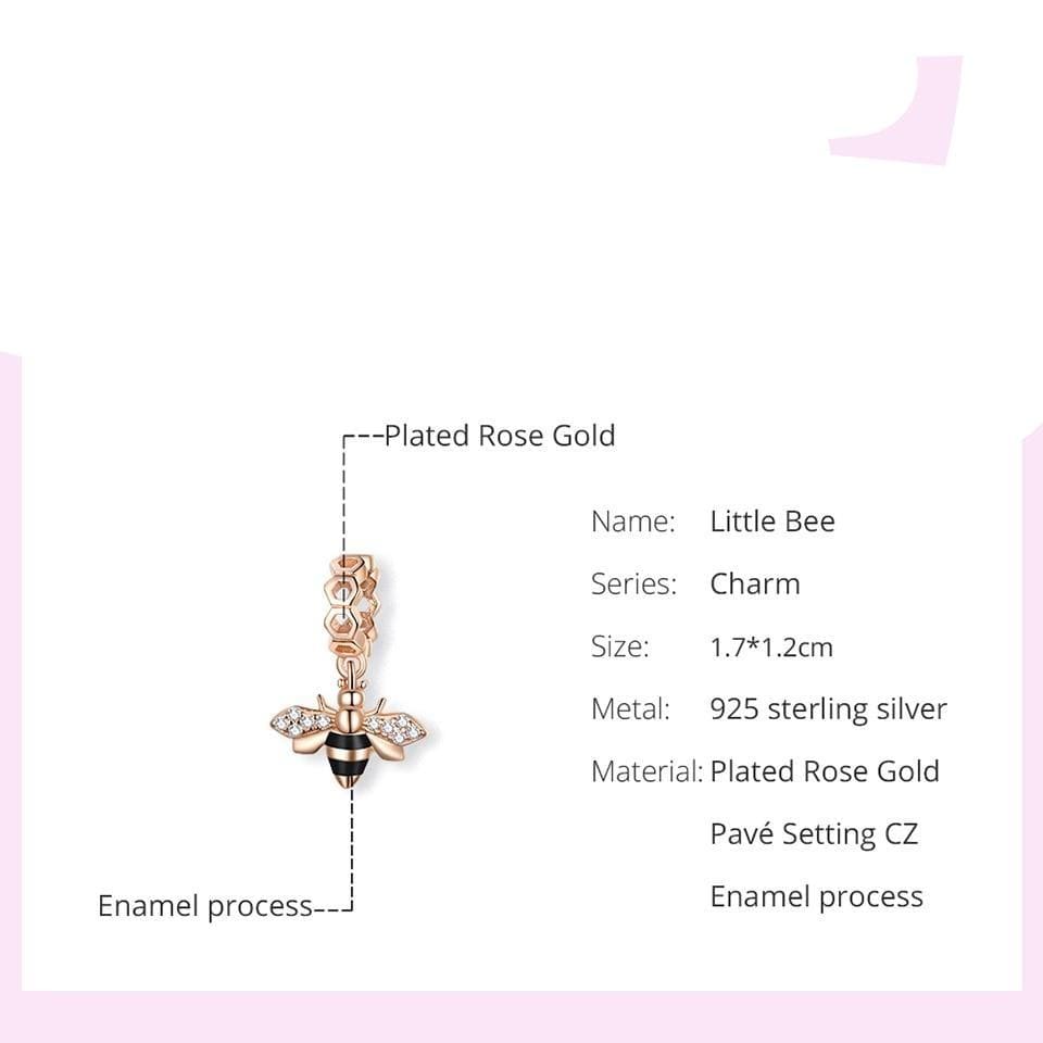 Little Bee Dangle Charm | RGP CZ