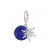 Snowy Night Sky Dangle Charm | EN CZ