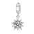 Petite Snowflake Dangle Charm | CZ