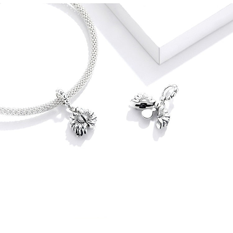 Sunflower hot sale necklace pandora