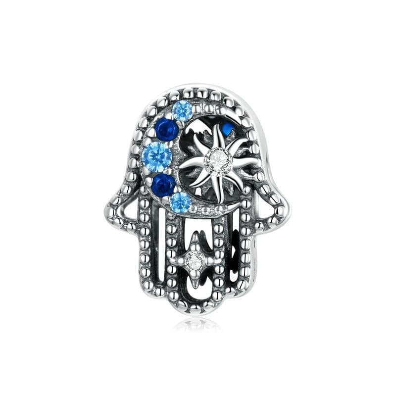 Hamsa Hand Charm | CZ