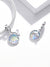 Fishtail & Opal Scales Dangle Charm | CZ