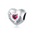 "Forever Sister" Heart Charm | CZ