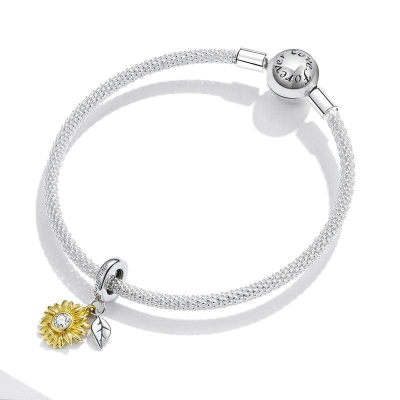 Sunflower Dangle Charm | GP CZ