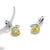 Sunflower Dangle Charm | GP CZ