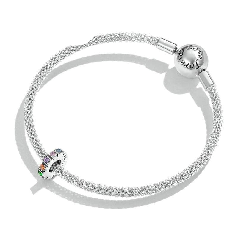 Rainbow Stone Spacer | CZ