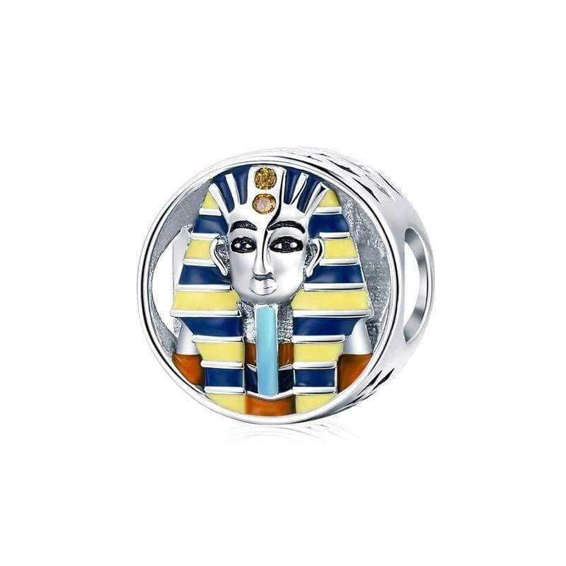 Pharaoh Round Charm | CZ EN