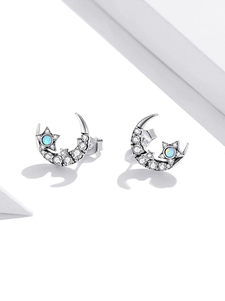 Moon Star Earrings