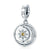 Moon & Star Dangle Charm | CZ