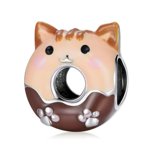 Kitty Cat Donut Charm | EN