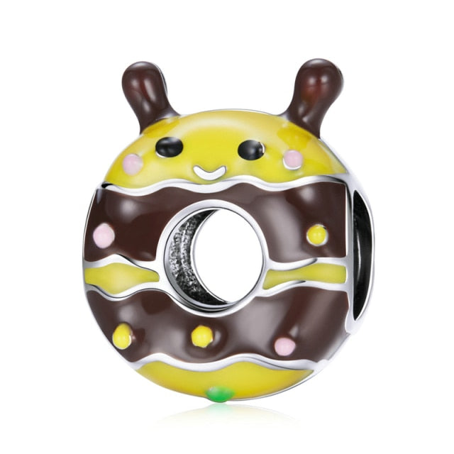 Little Bee Donut Charm | EN