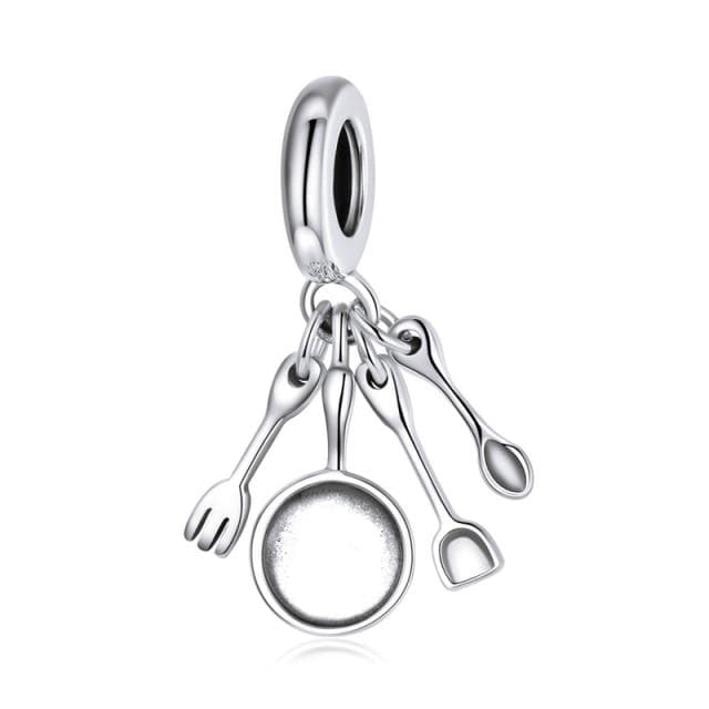 Kitchen Utensils Dangle Charm