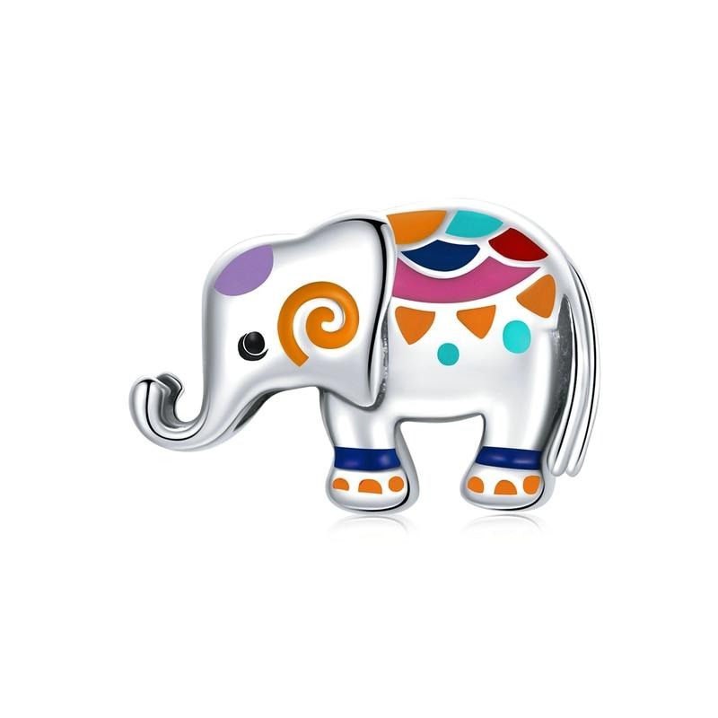 Painted Elephant Charm | EN