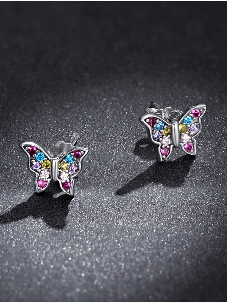 Small Butterfly Earrings