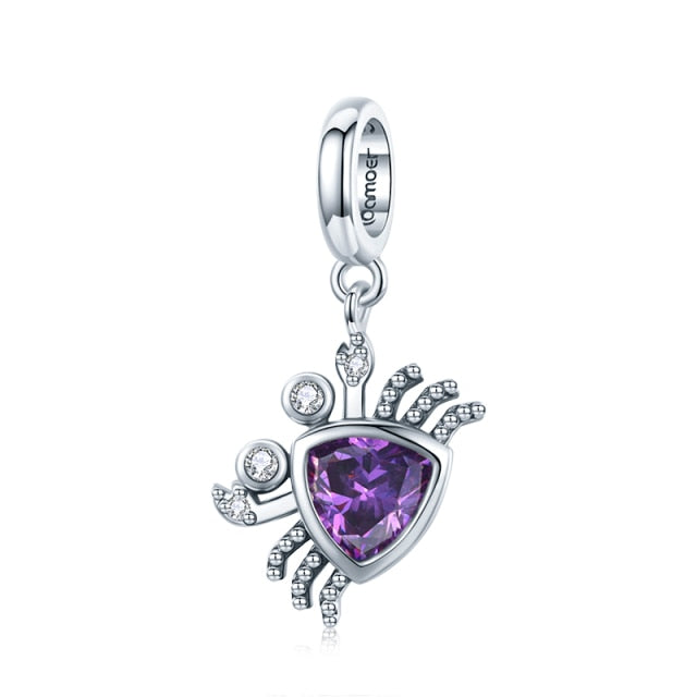 Crab Dangle Charm | CZ