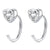 Heart Hoop Earrings