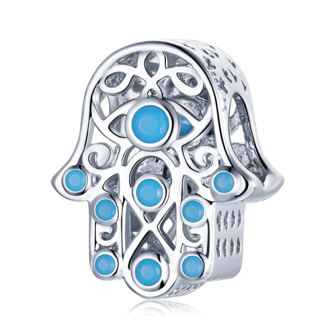 Hamsa Hand Charm | CZ