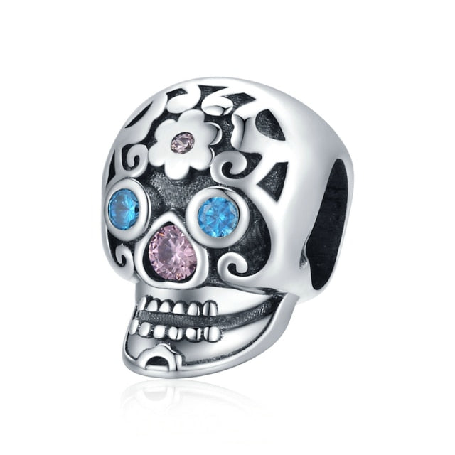 Detailed Skull Charm | CZ