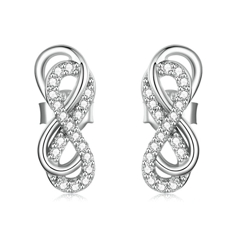 Double Infinity Earrings