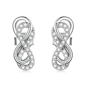 Double Infinity Earrings