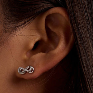 Double Infinity Earrings