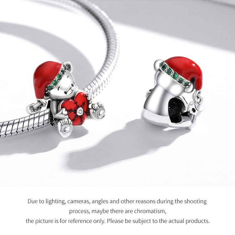 Christmas Bear Charm | CZ EN