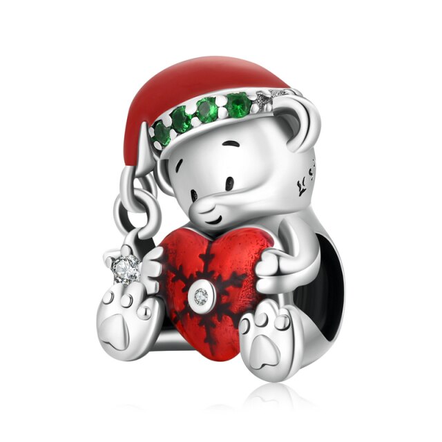 Christmas Bear Charm | CZ EN