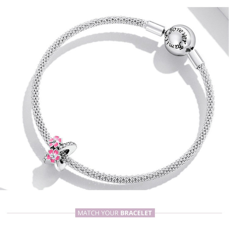 Elegant Flower Spacer | CZ EN