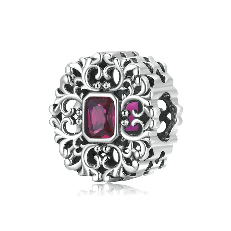 Elegant Patterned Charm | CZ